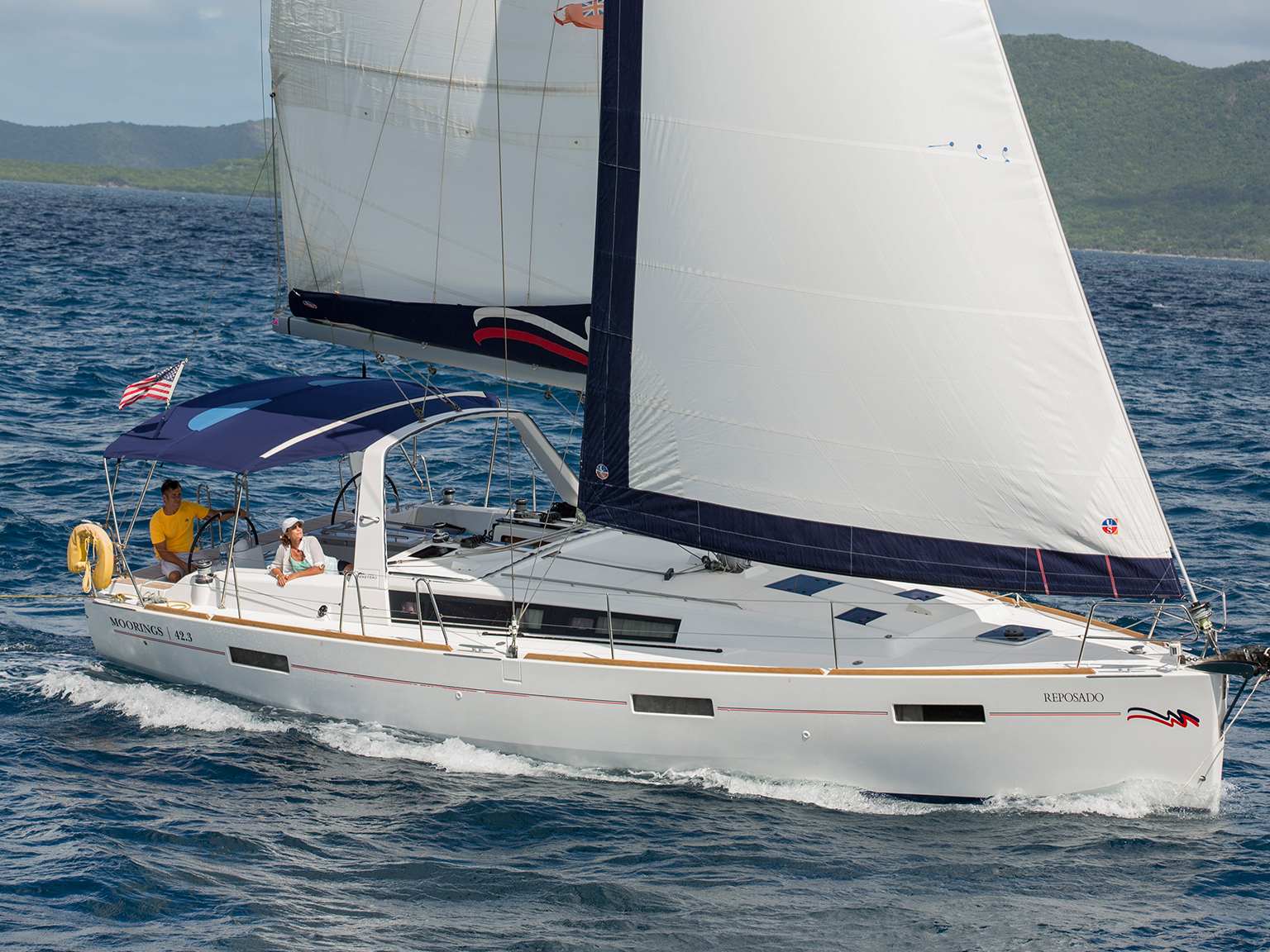 Sailing Monohull: Moorings 42.3 - 3 Cabin Monohull