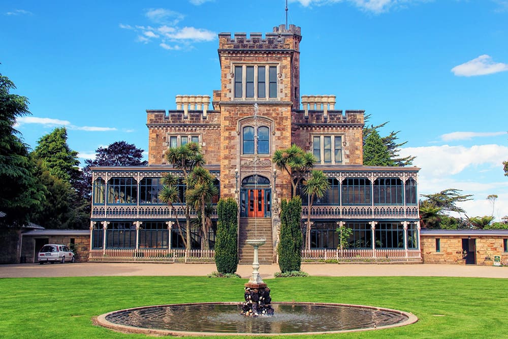 Larnach Castle near Dunedin, New Zealand