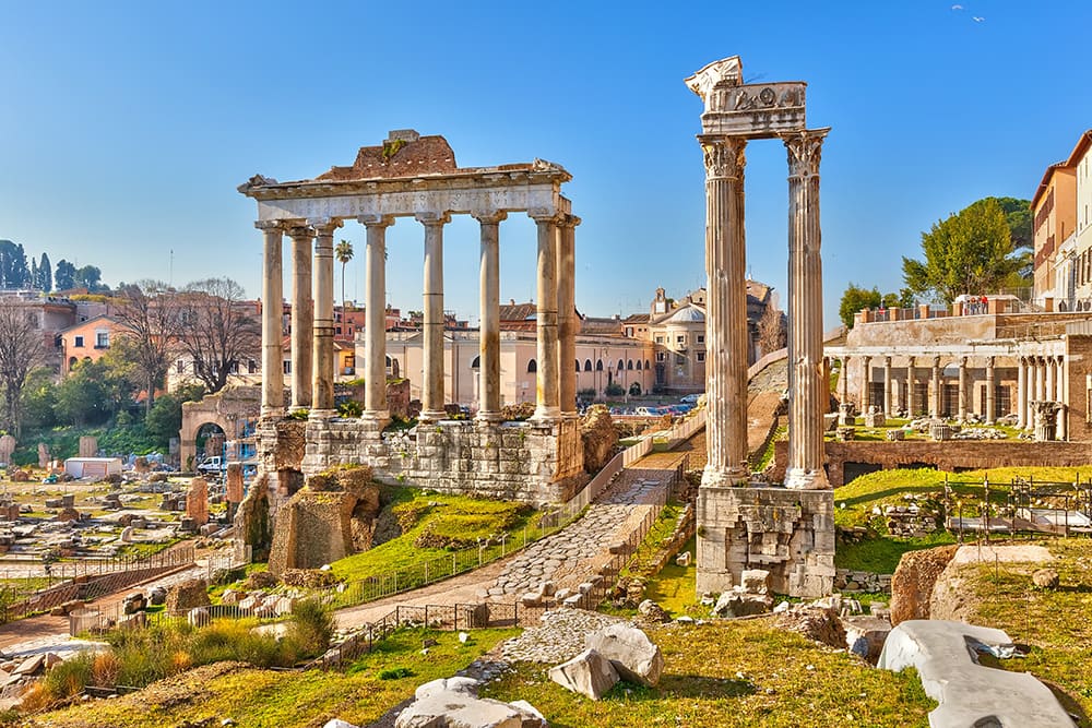 Roman Forum in Rome, Italy