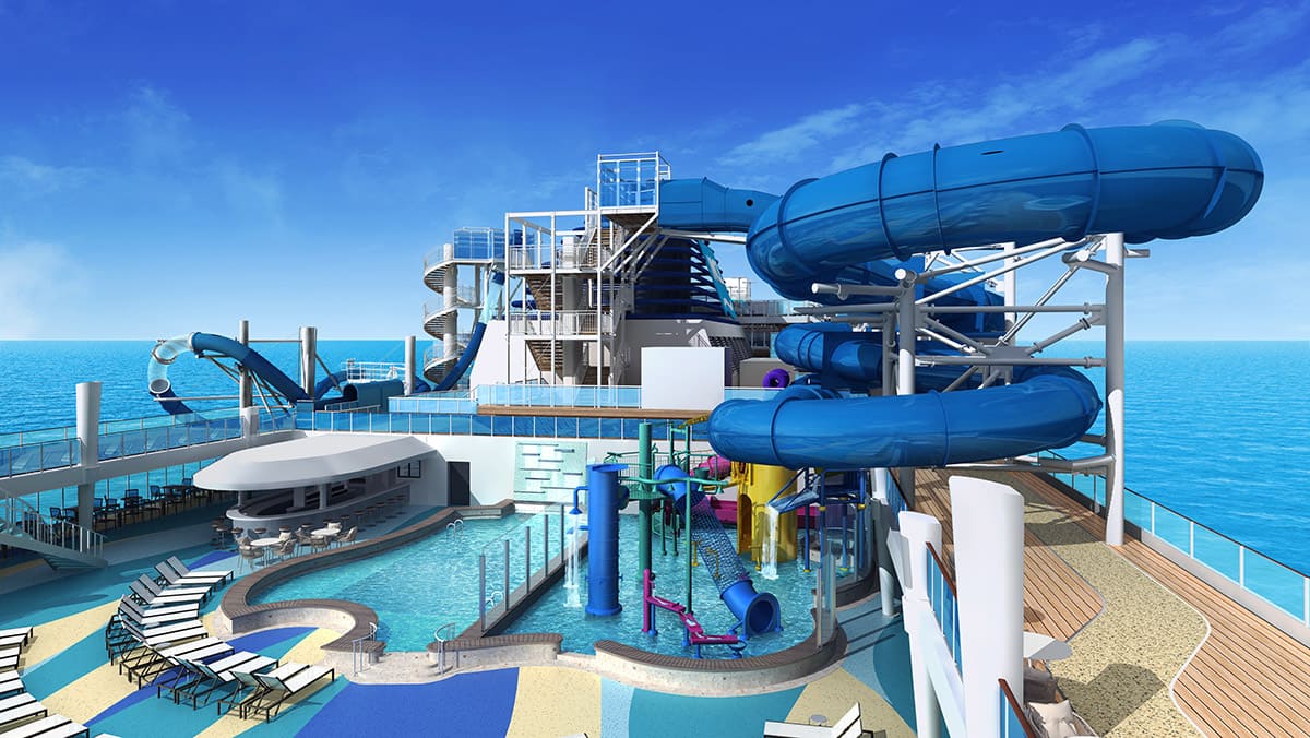 Norwegian Encore Aqua Park Norwegian Encore Aqua Park