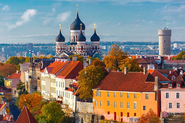 Visit Toompea Hill when you cruise to Talinn, Estonia