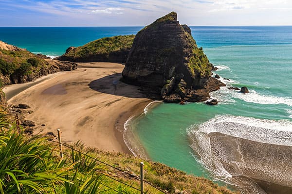 Relax on Piha Beach in Auckland