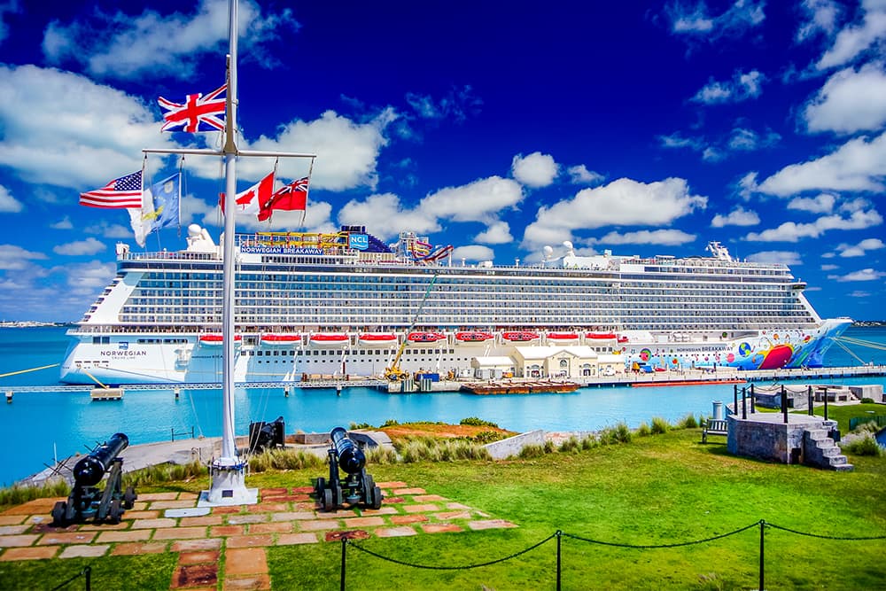 Norwegian Breakaway in Bermuda