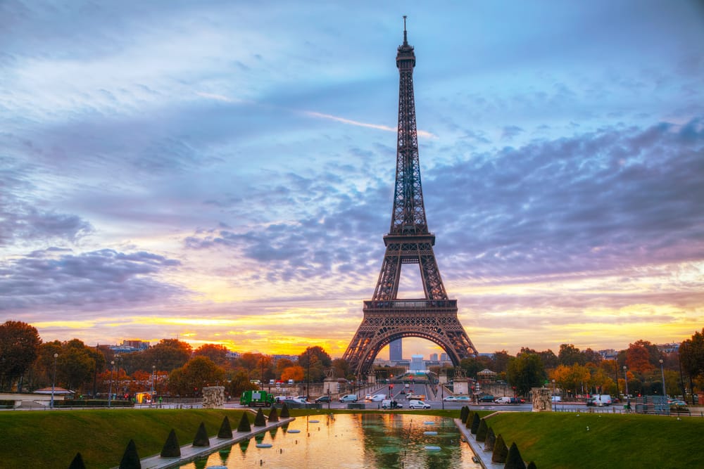 Eiffel Tower at Sunrise