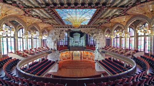 Skip-the-Line: Palace of Catalan Music Tour