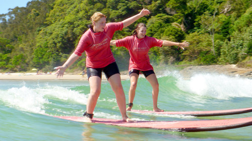 Group Surfing Lesson by Style Surfing