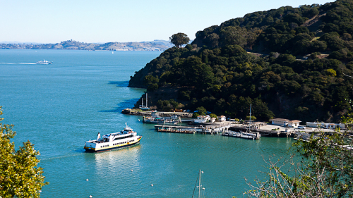 Shared Ferry: San Francisco to Angel Island by Blue & Gold Fleet