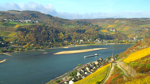 Frankfurt & Rhine Valley Tour with River Cruise, Winetasting & Dinner