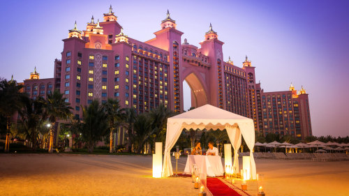 Royal Beach Dinner for 2 at Atlantis The Palm