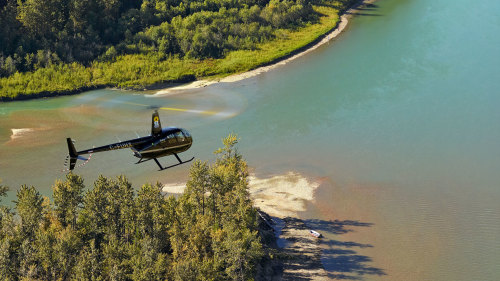 Doors-Off Helicopter Tour of North Saskatchewan River Valley