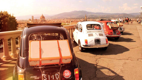 Vintage Fiat 500 Tuscany Drive with Winery Lunch by My Tour