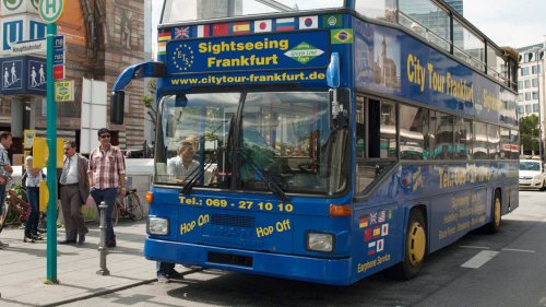 Hop-On Hop-Off Pass by Frankfurt City Tour