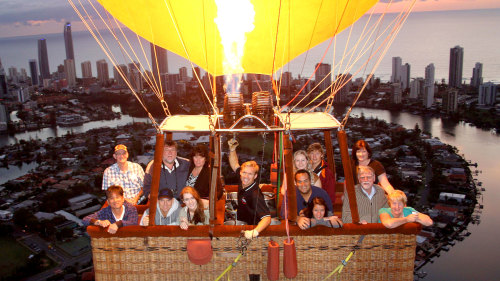 Hot Air Balloon Ride with Champagne Breakfast by Balloon Aloft Gold Coast