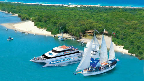 Half-Day Stradbroke Island Cruise & Tour by Tallship Island Adventures