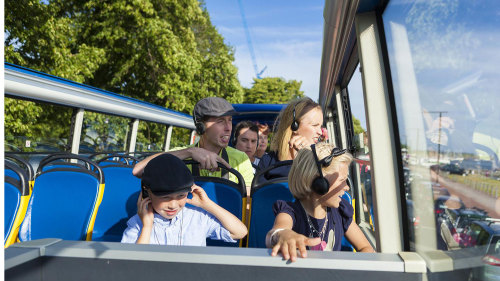 Hop-On Hop-Off Bus Tour & Sightseeing Cruise