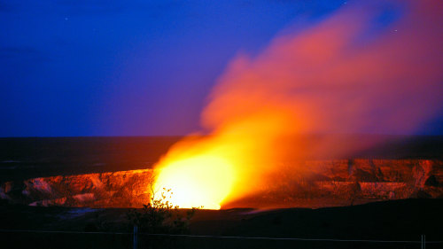 Kilauea Volcano & Sunset Lava Walk