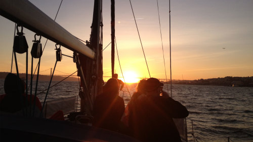 Private Tagus Sunset Sailing Cruise