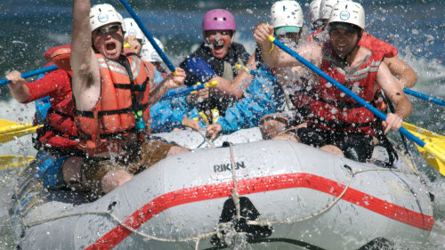 Thompson River Rafting with Class III & Class IV Rapids