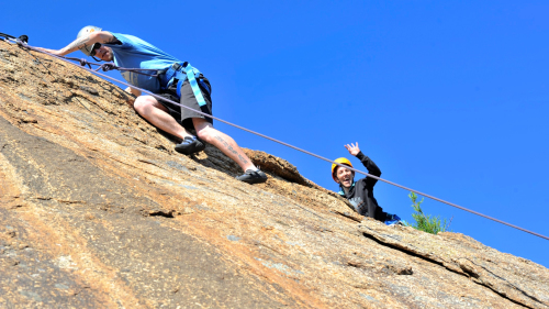 Rock Climbing & Abseiling Tour by Kaykaze Adventure Experience