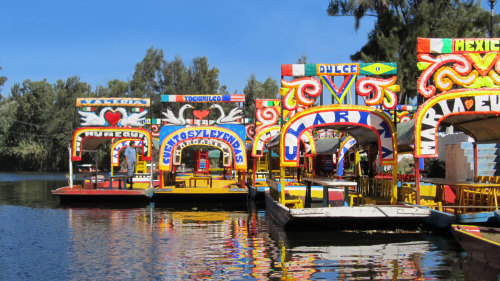 Xochimilco Aztec Canals & National University of Mexico by Gray Line Mexico City