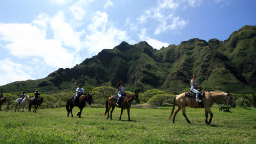 Kualoa Ranch Scenic Valley Horseback Ride