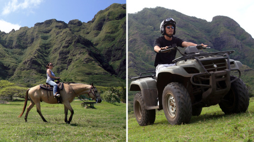 Horseback & ATV Combo at Kualoa Ranch