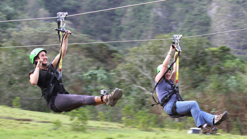 Kualoa Ranch Zip & Dip Adventure