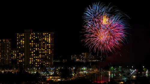 Flashing Skies Fireworks Helicopter Tour by Novictor Aviation