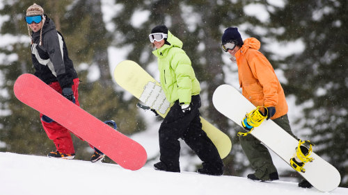 Park City Snowboard Rental Package