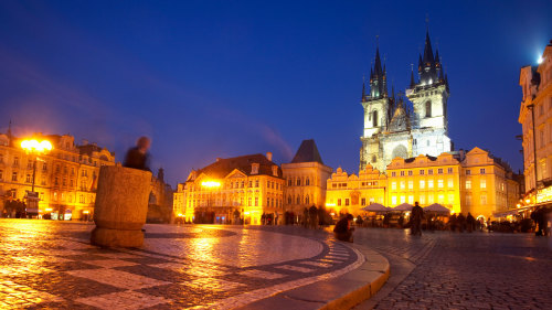 Prague Castle After-Dark Walking Tour