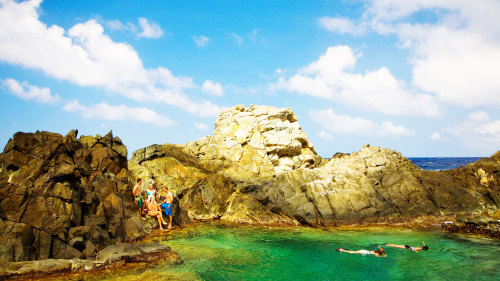 Guided Natural Pool Jeep Adventure