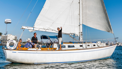Private Sailboat Cruise for Couple by San Diego Sailing Tours