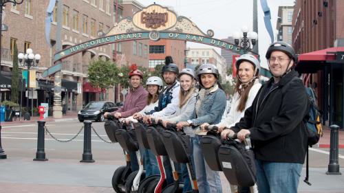 Gaslamp Quarter Segway & Food Tasting Tour by Another Side Tours