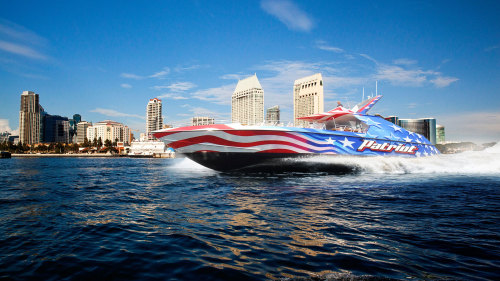 Patriot Jet Boat Sightseeing Ride by Flagship Cruises & Events