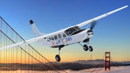 Airplane Tour of San Francisco, Oakland, Downtown & Sausalito by SF Air Tours