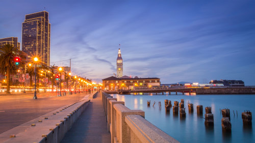 Evening City Sightseeing with Alcatraz Visit by Tower Tours