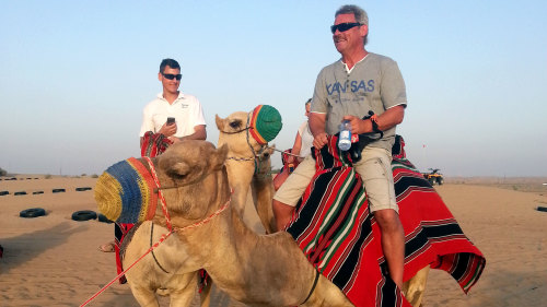 Desert Adventure Combo Tour: Quad Bike, Sandboarding & Camel Safari