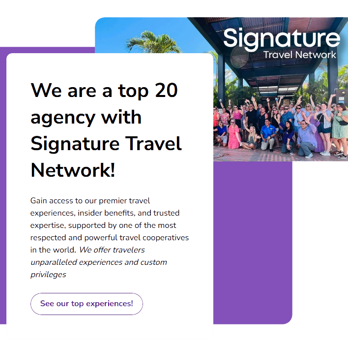 Signature Travel Network Travel Agency