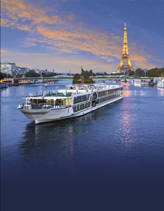 Amadeus Diamond on the River Seine in Paris