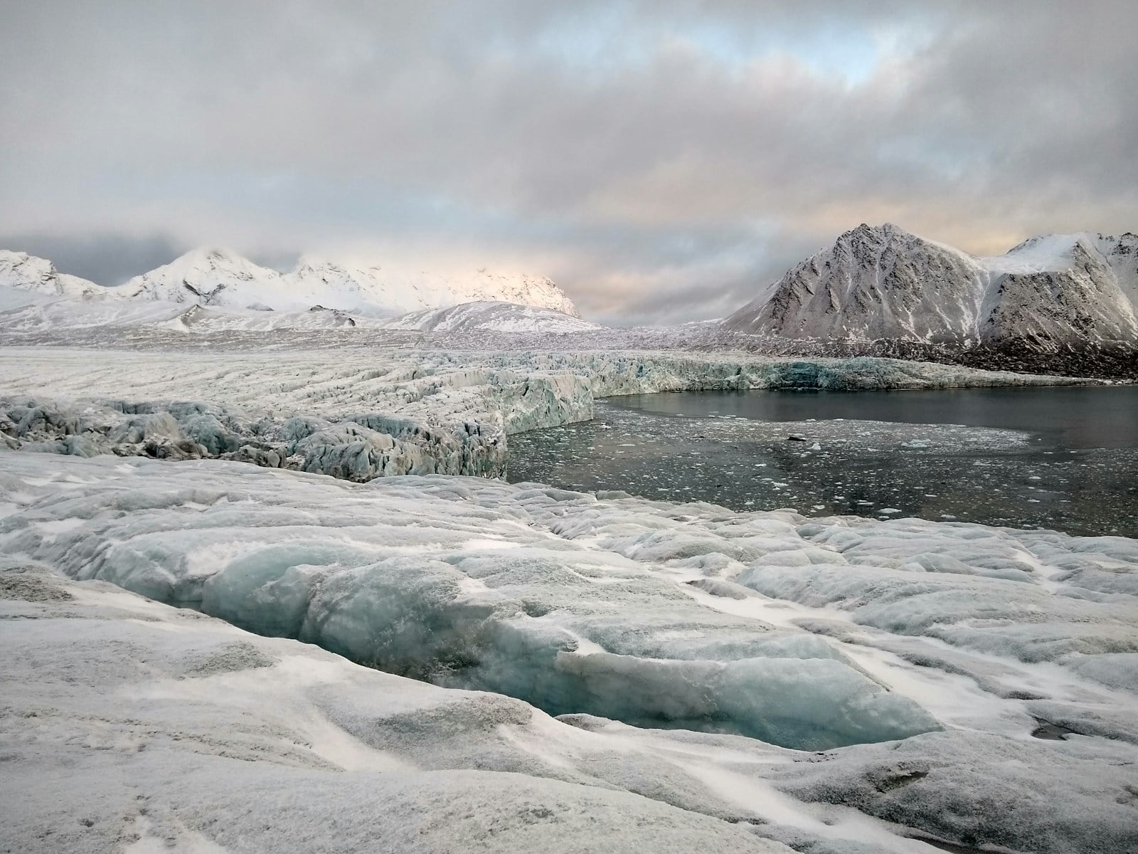 Svalbard Spitsbergen Glaciers and Sea Ice