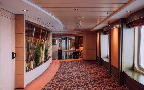 Celebrity Cruises modern luxury Edge-series ship sailing at sea