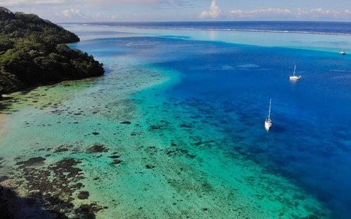 Paul Gauguin Cruises luxury ship in French Polynesia and Tahiti