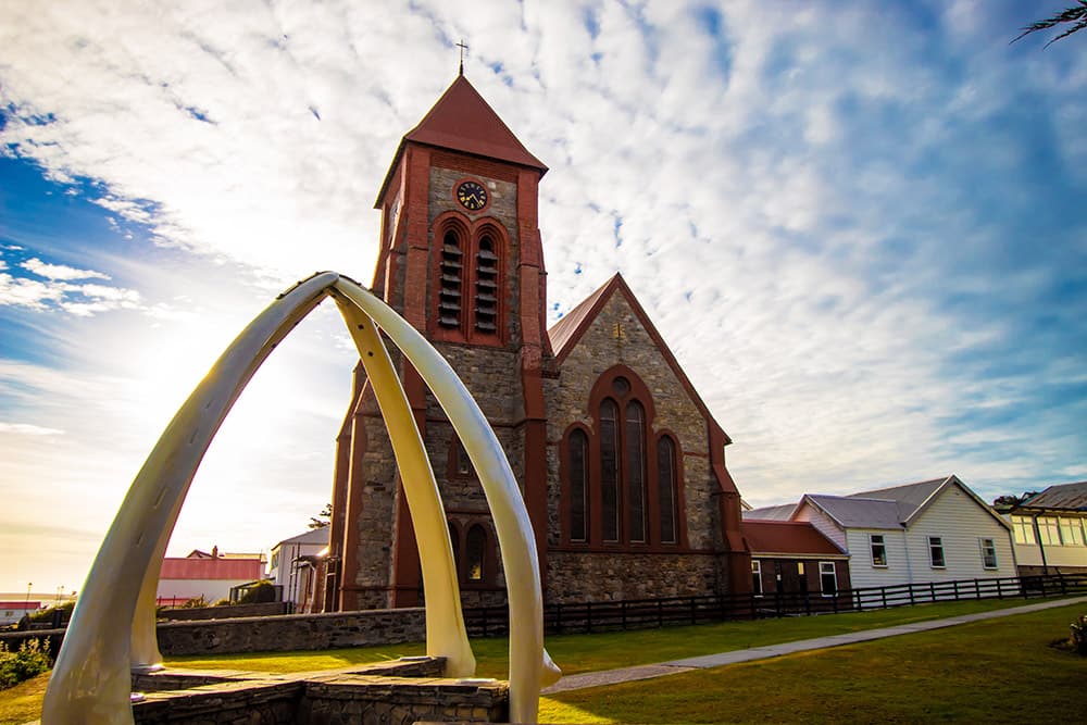 Christ Church Cathedral, Stanley, Falkland Islands (Port Stanley) Christ Church Cathedral, Stanley, Falkland Islands (Port Stanley)