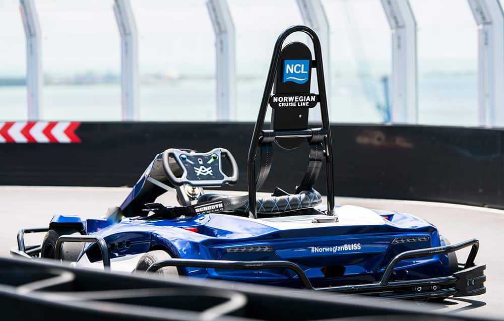 Avorza Go-Kart on Norwegian Bliss Avorza Go-Kart on Norwegian Bliss Race Track