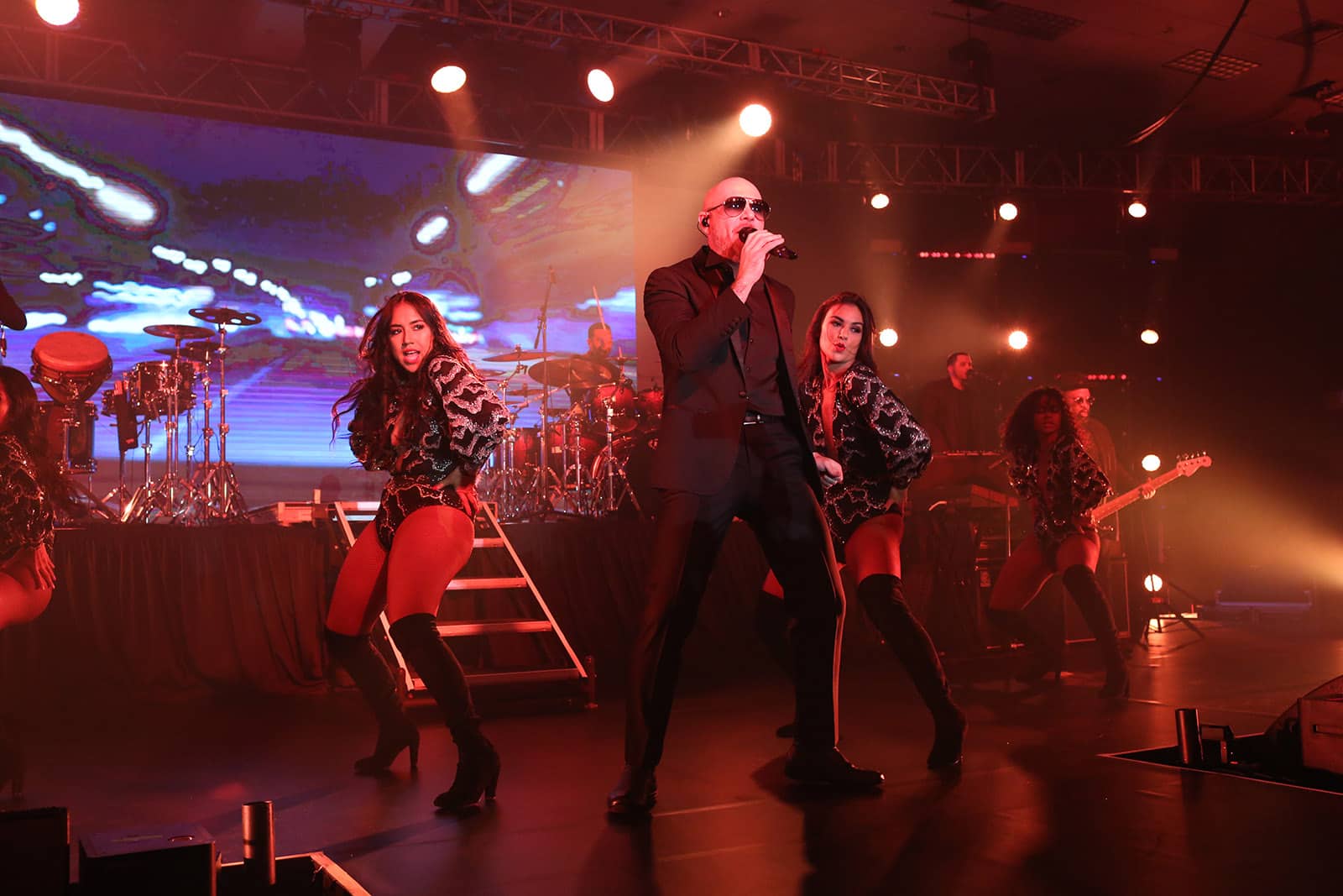 Pitbull Performs at CruiseWorld 2018 Event Pitbull Performs at CruiseWorld 2018 Event Hosted by Norwegian