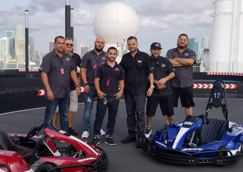 Alex Vega & The Auto Firm Customize Norwegian Bliss Race Cars (Video)