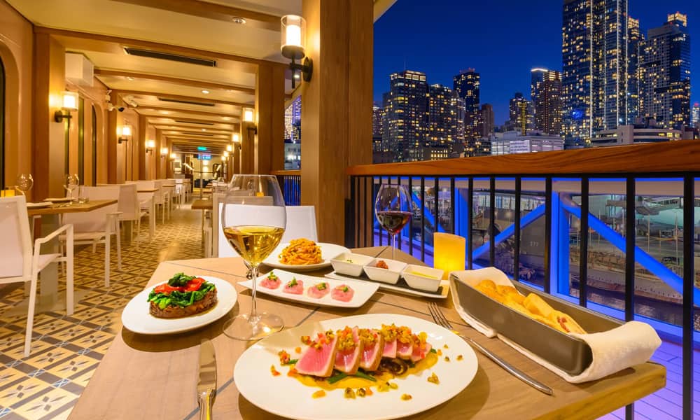Norwegian Encore Food