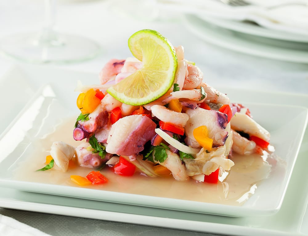 Traditional Peruvian Ceviche Try Traditional Peruvian Ceviche on a Cruise to South America with Norwegian