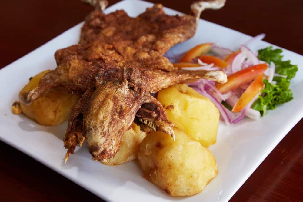 Traditional Peruvian Cuy Chactado Try Traditional Peruvian Cuy Chactado on a Cruise to South America with Norwegian