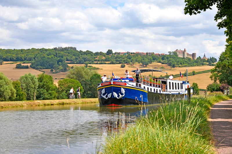 European Waterways luxury hotel barge cruising scenic canals of France and Europe